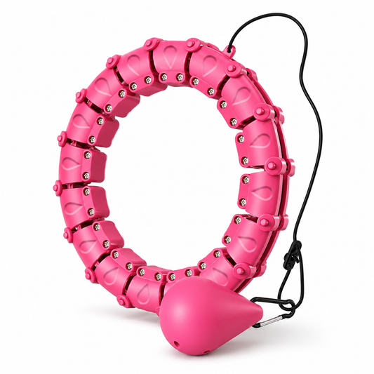 Knots Weighted Hoola Fitness Hoop Adult Smart Hula Thin Waist Weight Loss